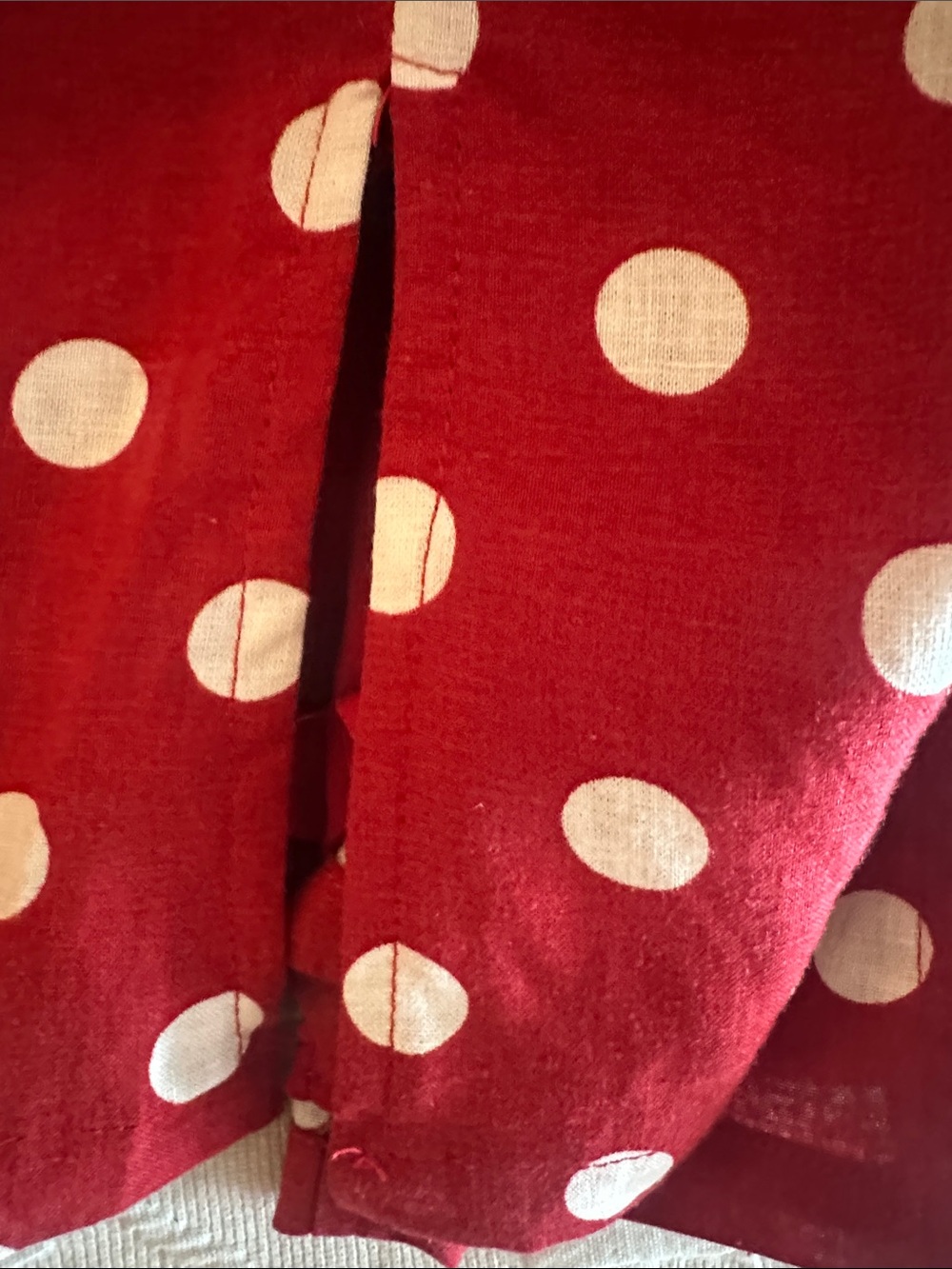 Olivaceous Red Polka Dot Halter Top NWT - Picture 6 of 6